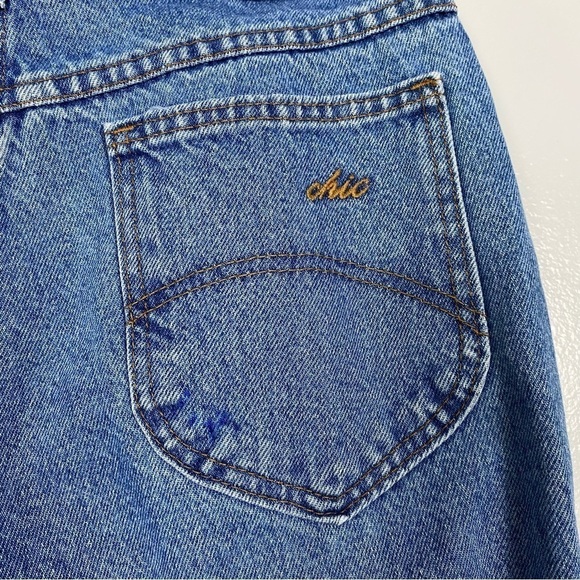 Chic vintage Mom jeans high rise Made in USA circa 1980s/1990s - Picture 7 of 11